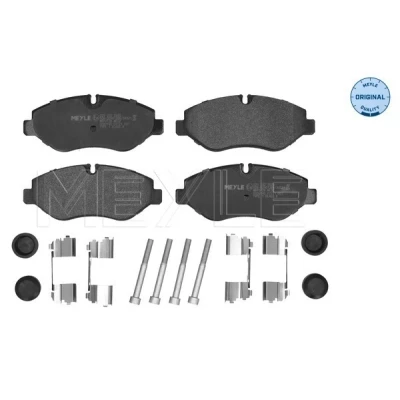 Bilde av MEYLE 025 292 2920 Bremseklosser ORIGINAL Quality framaksel klargjort for slitasjeindikator med antihyle blikk IVECO: Daily 4 Kasten/Kombi, 6