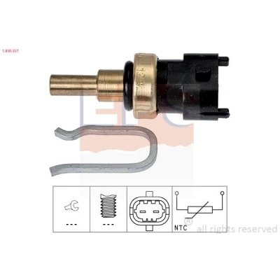 Bilde av FACET 7.3357 Kjølevæsketemperatursensor Made in Italy OE Equivalent CHEVROLET: Aveo Hatchback, OPEL: Astra J Sports Tourer