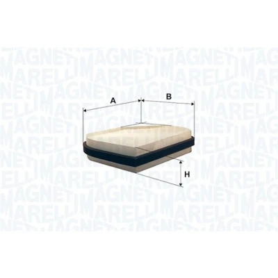 Bilde av MAGNETI MARELLI 350203061010 Kupéfilter Filterinnsats, Partikkelfilter 258,5 202,5 54 MERCEDES BENZ: E Klasse T modell, Sedan, CLK Cabrio