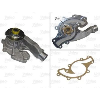 Bilde av VALEO 506829 Vannpumpe uten reimskive med tetning deksel LAND ROVER: Range Rover 2, Discovery 2