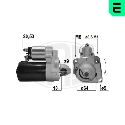 Bilde av Starter fiat, lancia OE 46765839, 46823544, 55201360