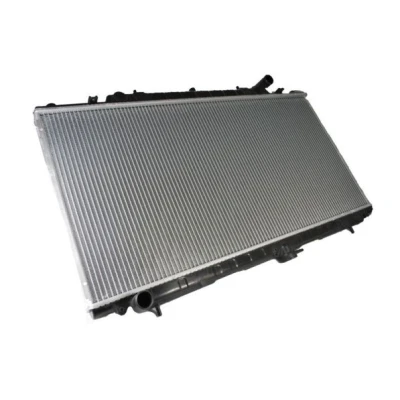 Bilde av THERMOTEC D71012TT Radiator for kjøretøy med luftkondisjonering 918 450 26 manuell / automatikk som tillegg Kjøleribber loddet NISSAN: Patrol GR 5 SUV