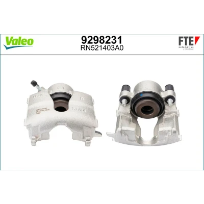Bilde av FTE 9298231 Bremsecaliper grå Støpejern framaksel høyre uten holder OPEL: Astra G Coupé, Caravan
