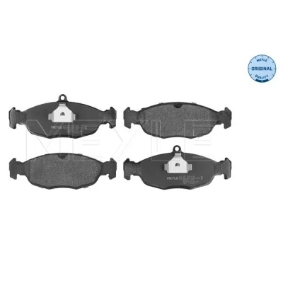 Bilde av MEYLE 025 205 4716 Bremseklosser ORIGINAL Quality klargjort for slitasjeindikator med antihyle blikk OPEL: Vectra A Sedan, Astra F Sedan