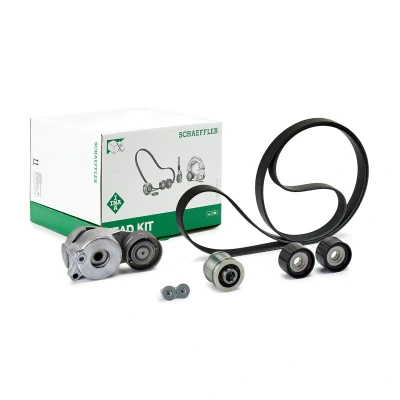 Bilde av INA 529 0050 20 Kileribberem med frihjuls reimskive MERCEDES BENZ: E Klasse T modell, C Sedan, GL, JEEP: GRAND CHEROKEE 3, Commander