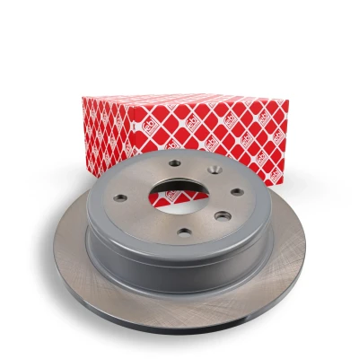 Bilde av FEBI BILSTEIN 108451 Bremseskiver bakaksel 258 10 4 114,3 fullt ut belagt CHEVROLET: Lacetti Sedan, Hatchback, Nubira Sedan