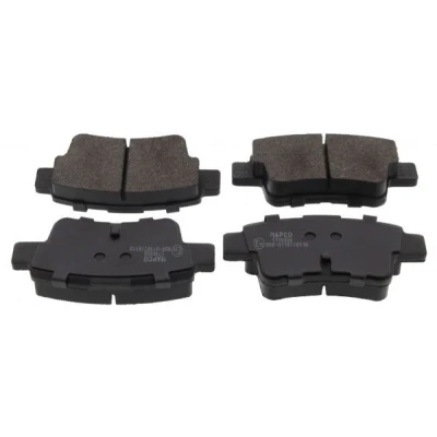 Bilde av MAPCO 6882 Bremseklosser bakaksel ekskl. slitasjevarselkontakt med antihyle blikk OPEL: Corsa D Hatchback, FIAT: Punto Evo Hatchback
