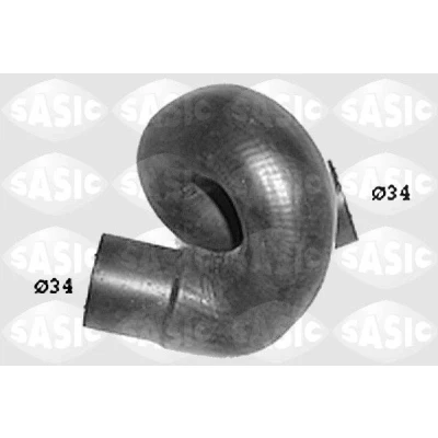 Bilde av SASIC SWH6758 Radiatorslange høyre oppe OPEL: Astra F CC