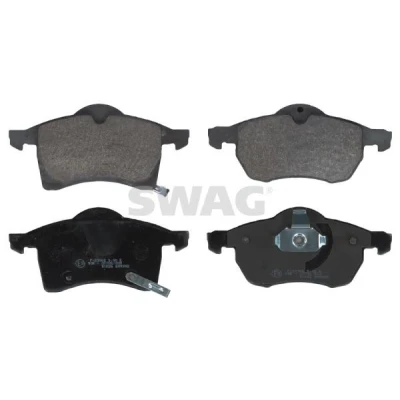 Bilde av SWAG 40 91 6232 Bremseklosser framaksel med akustisk slitasjevarsel kolbleklips OPEL: Zafira A, Astra G Caravan, CC