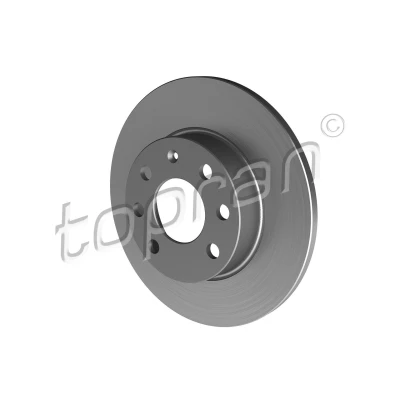 Bilde av TOPRAN 206 122 Bremseskiver framaksel 240 11 4 100 fullt ut OPEL: Corsa C Hatchback