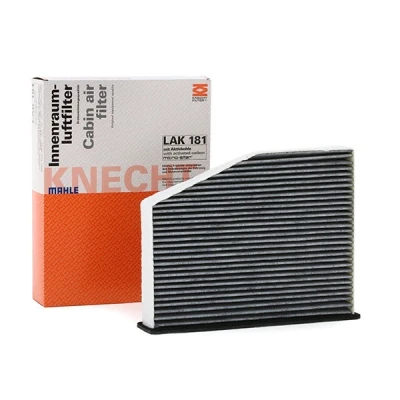 Bilde av MAHLE ORIGINAL LAK 181 Kupéfilter Karbonfilter 210,0, 214,0, 214 273, 285 57,0 VOLKSWAGEN: Passat B7 Alltrack, CADDY 4 Kasten, B6 Variant