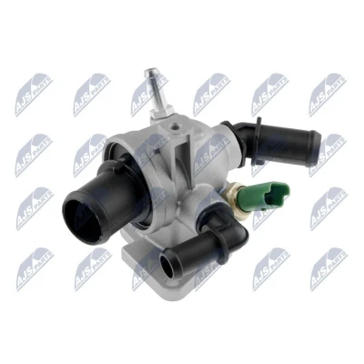 Bilde av NTY CTM PL 008 Termostat 88 med kapsling OPEL: Corsa D Hatchback, Astra H Caravan, FIAT: Doblo II Stasjonsvogn