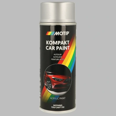 Bilde av MOTIP 55350 Kjøretøy kombinasjonslakk 400ml spray svart Kompakt silver metallic 12 ml
