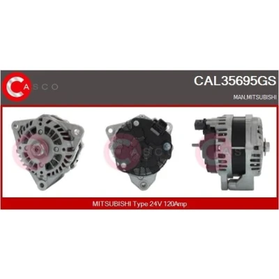 Bilde av CASCO CAL20121AS Dynamo 12V 70A OPEL: Combo C Varebil / Stasjonsvogn, Astra G Sedan