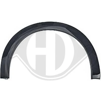 Bilde av DIEDERICHS 4228164 Utvidelse skvettskjerm høyre bak PEUGEOT: 208 II Hatchback (UB_, UP_, UW_, UJ_) 1.2 PureTech 100, e 208, 1.5 BlueHDI 130