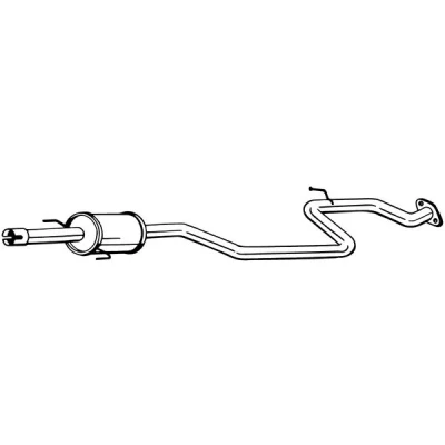 Bilde av Midtre lydpotte BOSAL 284 801