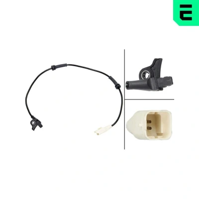 Bilde av OPTIMAL 06 S021 ABS sensor aktiv 625 PEUGEOT: 307 SW, Stasjonsvogn, CITROËN: C4 Coupé