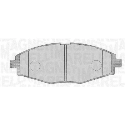 Bilde av MAGNETI MARELLI 363916060164 Bremseklosser CHEVROLET: Spark, DAEWOO: Lanos Sedan