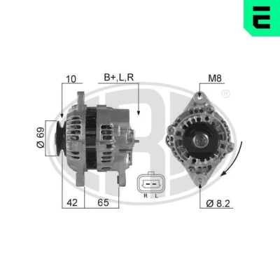 Bilde av ERA 210208A Dynamo 14V 70A