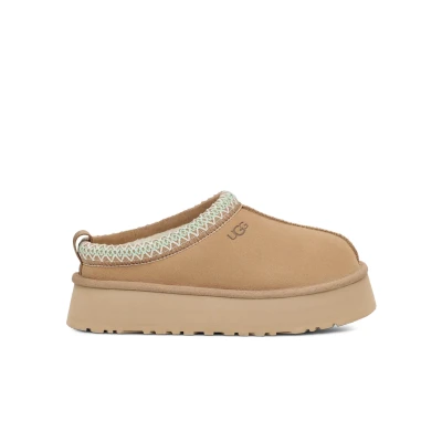 Bilde av UGG TAZZ II Unisex Tresko, Størrelse: 36, Sand Lær og tekstil