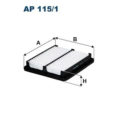 Bilde av FILTRON AP 115/1 Luftfilter 39,5 216 226 Filterinnsats MAZDA: CX 3