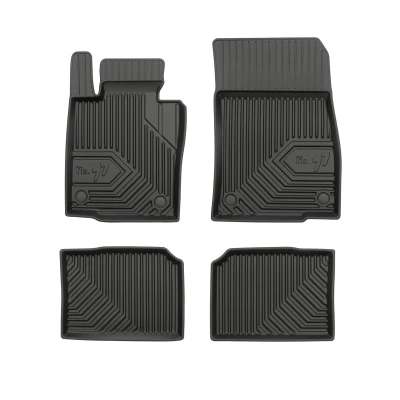 Bilde av FROGUM No. 77 77409545 Gulvmatte sett gummi foran og bak 4 svart Skreddersydd MINI: Countryman
