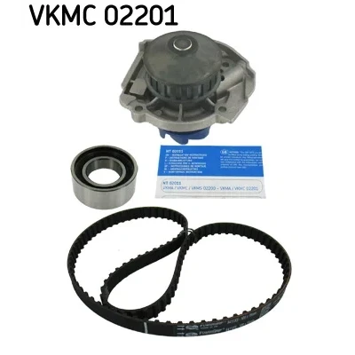 Bilde av SKF VKMC 02201 Vannpumpe + Registerreimsett 108