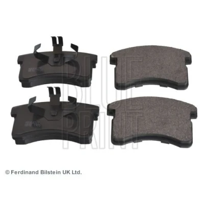 Bilde av BLUE PRINT ADD64227 Bremseklosser framaksel med kolbleklips, antihyle blikk DAIHATSU: CUORE 4