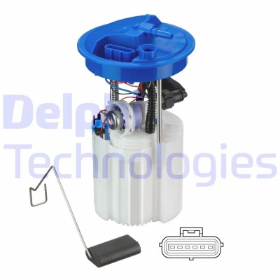 Bilde av DELPHI FG2640 12B1 Brennstoff leveringsenhet uten pakning trykksensor Bensin VOLVO: C70 2 Cabriolet, C30, V50