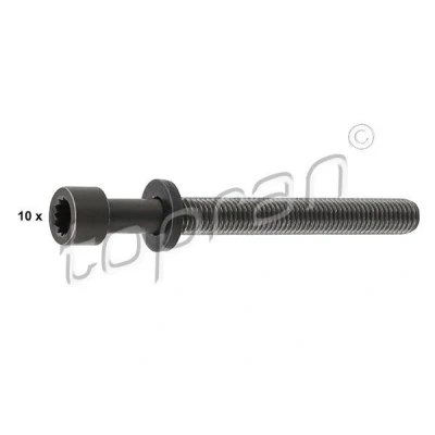 Bilde av TOPRAN 109 545 Sylindertoppskrue innvendig polygonhode VOLKSWAGEN: GOLF 3, 4, 2, AUDI: A4 B5 Avant, Sedan, 80 B4 Avant