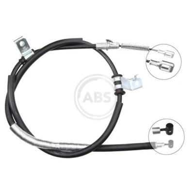 Bilde av A.B.S. K16998 Bremsekabel 1454 Skivebrems for høyre/venstre ratt CHEVROLET: Captiva