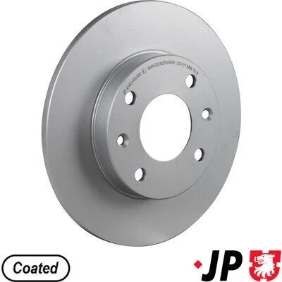 Bilde av JP GROUP 4163100300 Bremseskiver 247 10 4 fullt ut belagt PEUGEOT: 206 Hatchback, 106 I 306 CITROËN: ZX Hatchback