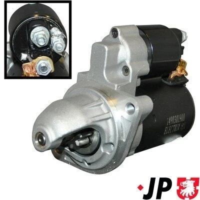 Bilde av JP GROUP 1490301900 Starter 12 1,2 9 BMW: 3 Sedan, X3, Touring