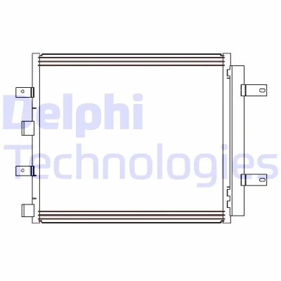 Bilde av DELPHI CF20241 Kondensator med tørker 14 488