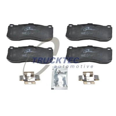 Bilde av TRUCKTEC AUTOMOTIVE 08.35.042 Bremseklosser framaksel BMW: 3 Touring, Sedan, Coupé