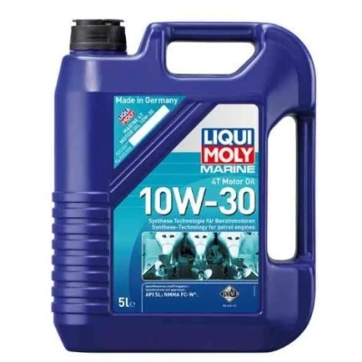 Bilde av Liqui Moly Marine 10W 30 5l Motorolje 25023 VOLKSWAGEN: Polo IV Hatchback, Transporter 5, Touran I, AUDI: A3 Sportback, A6 C6 Avant, A4 B7 Avant