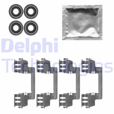 Bilde av DELPHI LX0616 Tibehørsett, skivebremse belegg