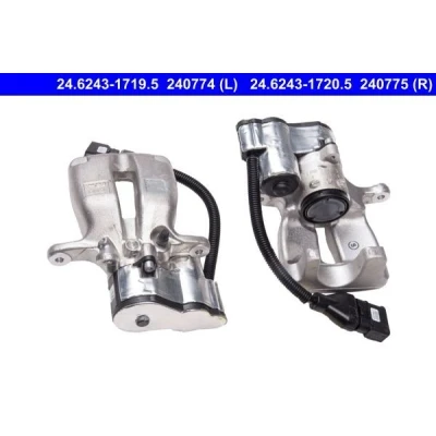 Bilde av ATE 24.6243 1719.5 Bremsecaliper Aluminium med elektromotor, uten holder for kjøretøy elektrisk parkeringsbrems AUDI: A8 D3