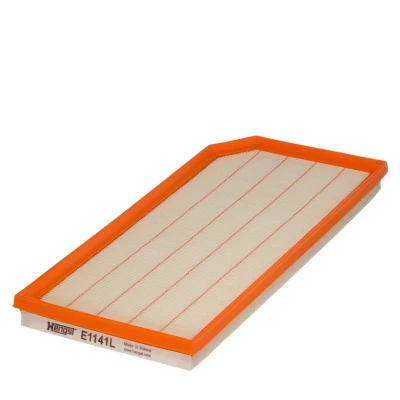 Bilde av HENGST FILTER E1141L Luftfilter 33 174 405 Filterinnsats VOLKSWAGEN: Golf 6, 5, Scirocco III, AUDI: A3 Sportback, Hatchback