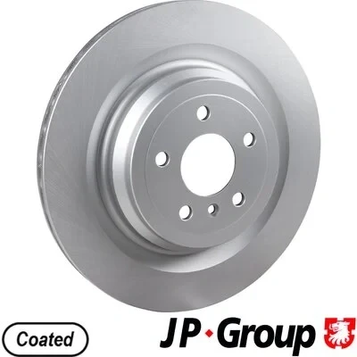 Bilde av JP GROUP 1363203900 Bremseskiver bakaksel 345 22 5 innvendig ventilert belagt MERCEDES BENZ: GL, ML Klasse, GLE SUV