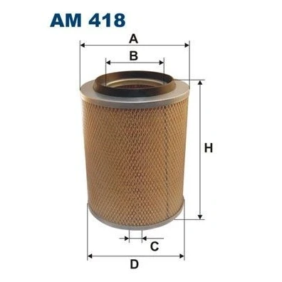 Bilde av FILTRON AM 418 Luftfilter 256 198 Filterinnsats