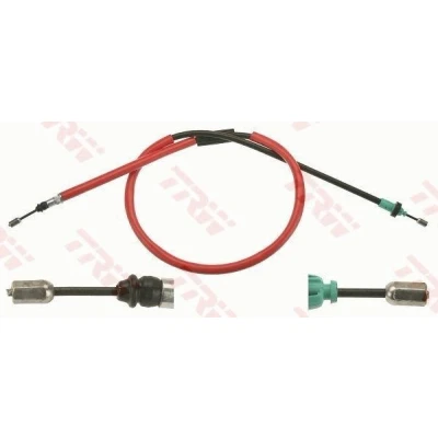 Bilde av TRW GCH429 Bremsekabel 1323, 1210 Skivebrems RENAULT: CLIO 3