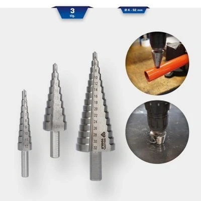 Bilde av Trinnbor sett KS TOOLS BT101925