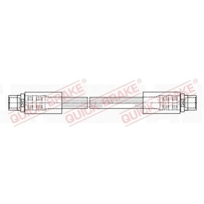 Bilde av Bremseslange, Framaksel høyre, venstre, audi a6 allroad c6, c6 avant, 4F0611707, 4F0611707B