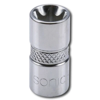 Bilde av SONIC 21610 Pipenøkkelinnsats 1/4 innvendig torx DIN 3120 E10 Krom vanadium stål