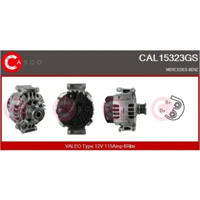 Bilde av CASCO CAL10100AS Dynamo 12V 150A CITROËN: Berlingo II Van, C4 I Hatchback, / First PEUGEOT: 5008 I, 308 SW 2, Partner Van