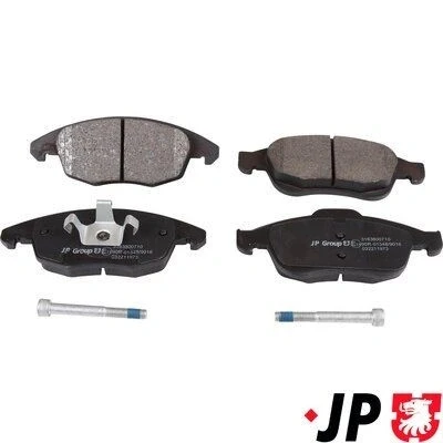 Bilde av JP GROUP 3163600710 Bremseklosser framaksel ikke klargjort for slitasjeindikator CITROËN: Berlingo II Van, II, C4 I Grand Picasso