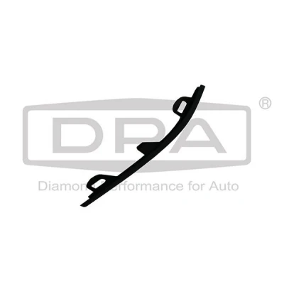 Bilde av DPA 88531800402 Pynte / vernelist, støtfanger foran venstre SKODA: Superb III Stasjonsvogn