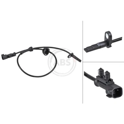 Bilde av A.B.S. 30180 ABS sensor aktiv 665 svart TESLA: Model S