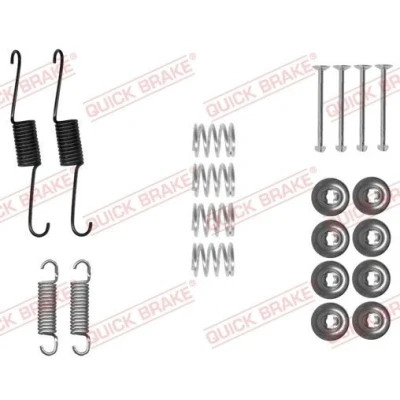 Bilde av QUICK BRAKE 105 0031 Tilbehørsett, bremsesko NISSAN: Leaf I, TOYOTA: Yaris III Hatchback, iQ